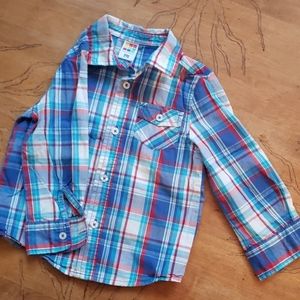 Long Sleeve Plaid Shirt